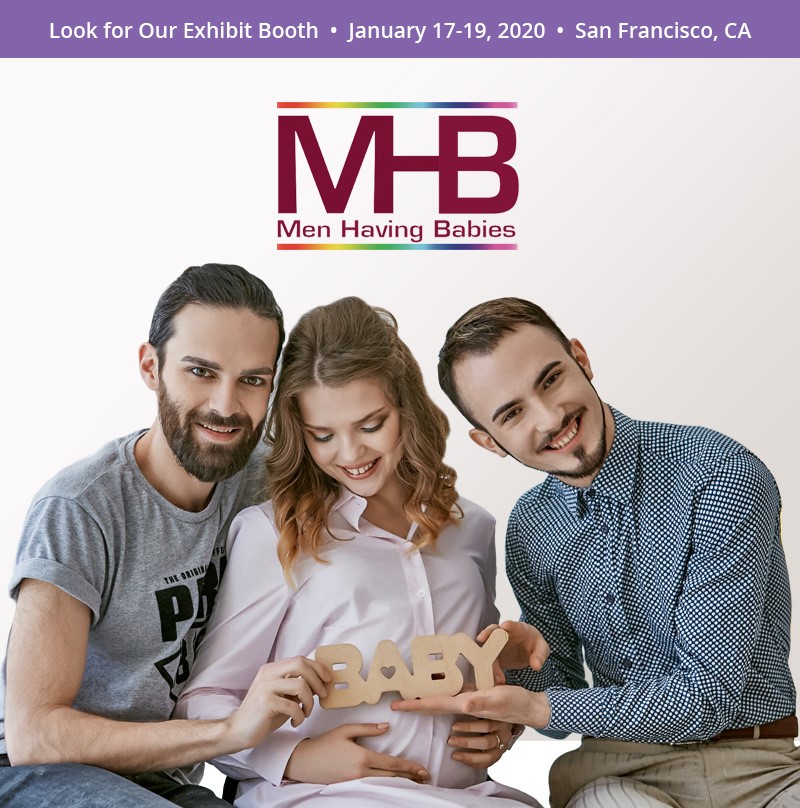 Men Having Babies Exhibit Booth